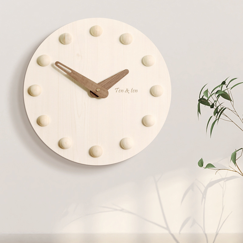 Japanese Minimalist Lifestyle - Horloges murales simples japonaises horloge murale