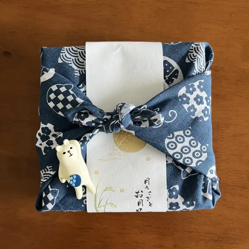 Furoshiki Wrap Cloth - Tissu d'emballage japonais Furoshiki, emballage multifonctionnel
