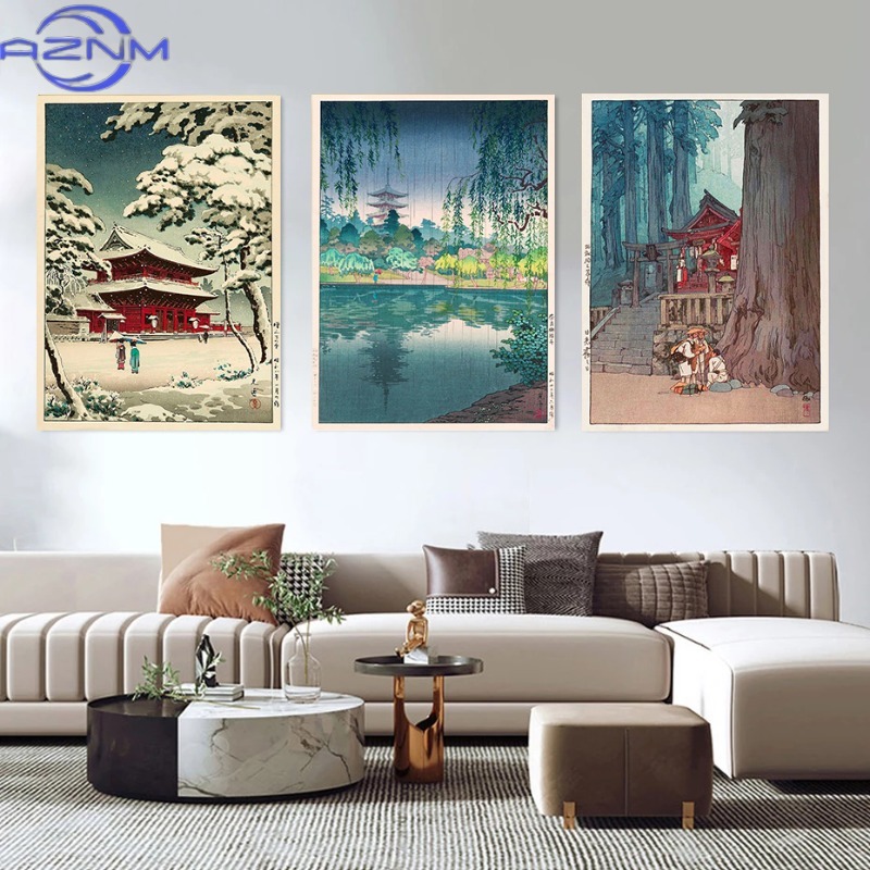 AZNM – affiche rétro Ukiyo-e t - Japanese Tokyo Lifestyle avis et prix