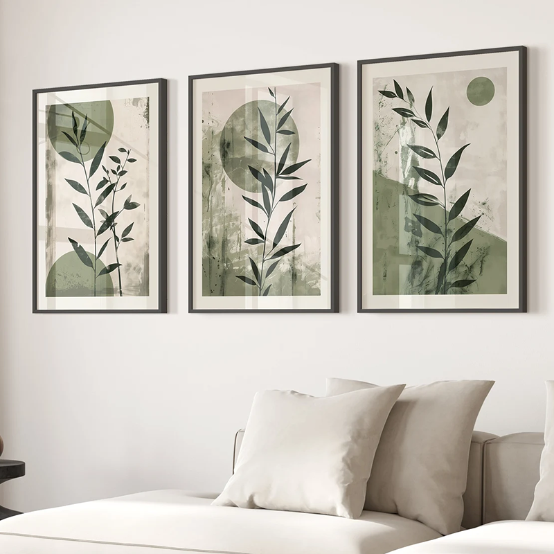 Ensemble de 3 tableaux muraux  - Japanese Minimalist Lifestyle avis et prix