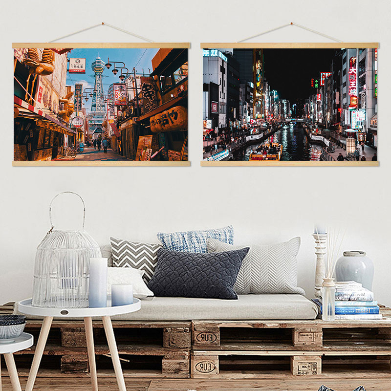 Peinture sur toile représentan - Japanese Tokyo Lifestyle avis et prix