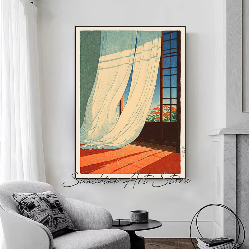 Vintage Hasui Kawase Style min - Japanese Minimalist Lifestyle avis et prix