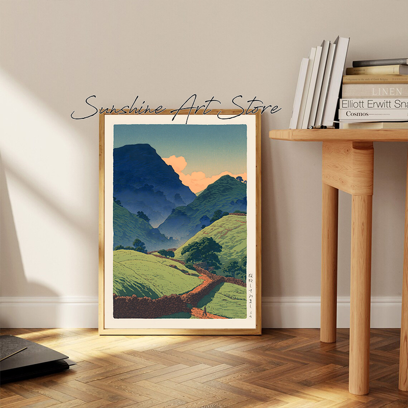 Vintage Hasui Kawase Style min - Japanese Minimalist Lifestyle avis et prix
