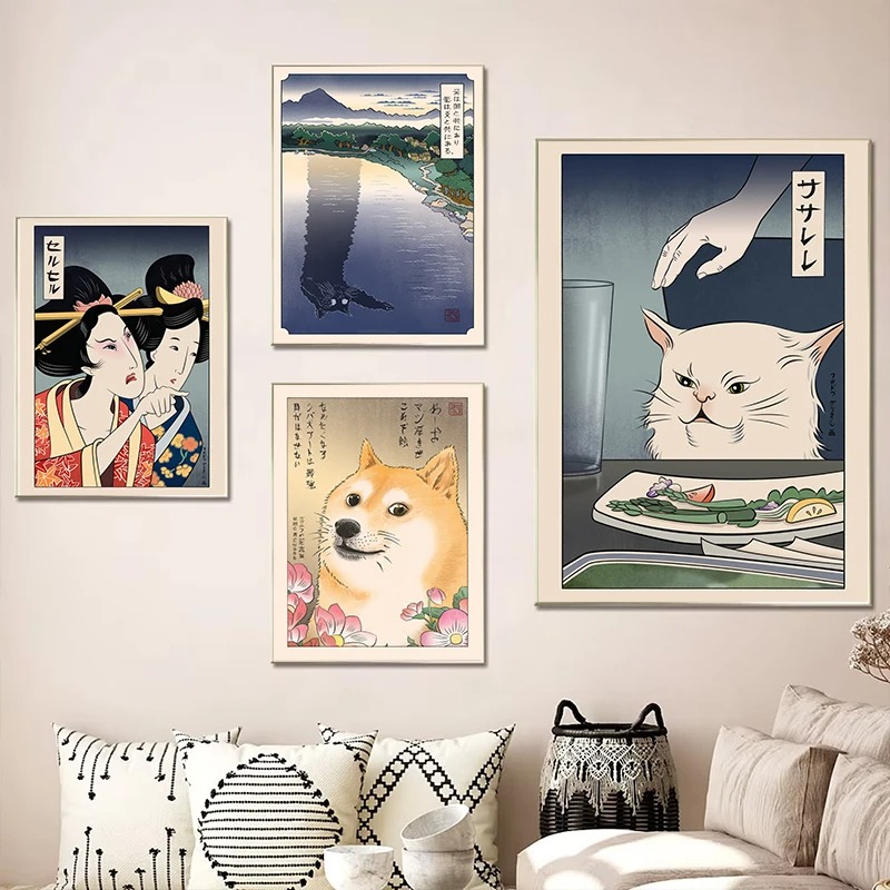 Affiche imprimée de Style japo - Japanese Lifestyle At Home avis et prix