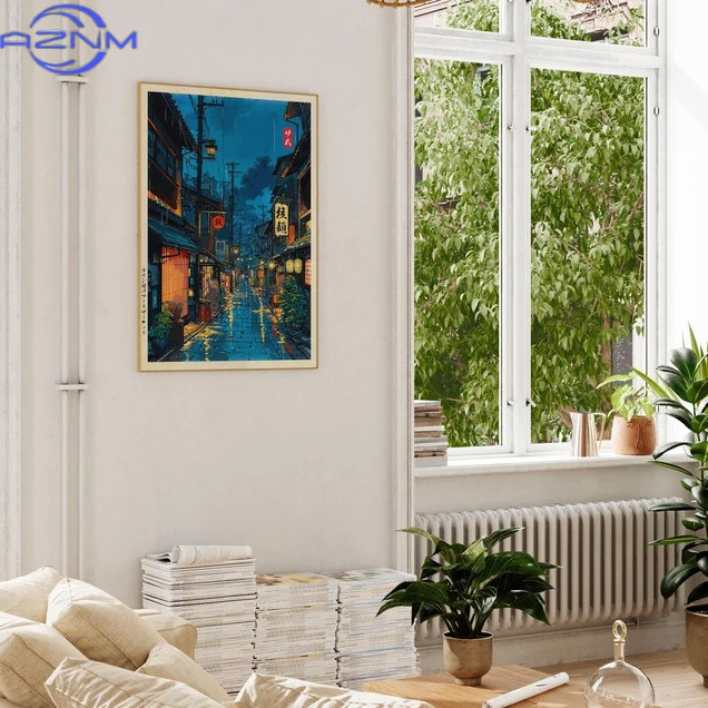 AZNM Impression sur toile de d - Japanese Tokyo Lifestyle avis et prix