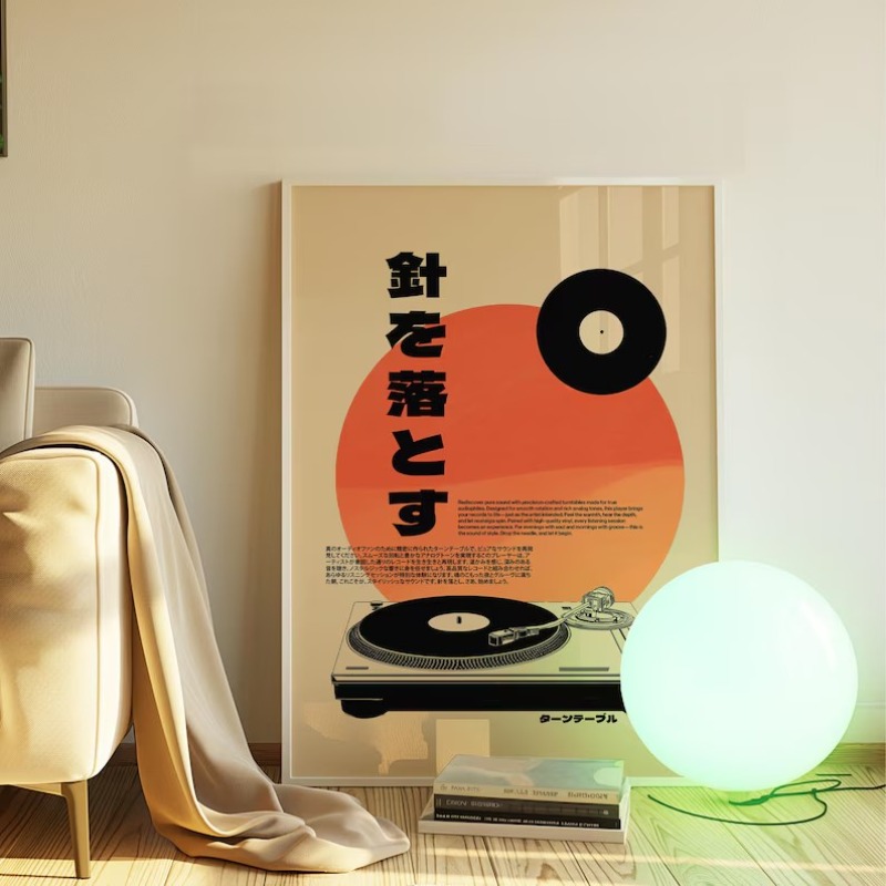 Affiche d'exposition rétro pop - Japanese Tokyo Lifestyle avis et prix